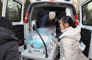 勐海县妇婴监护型护送